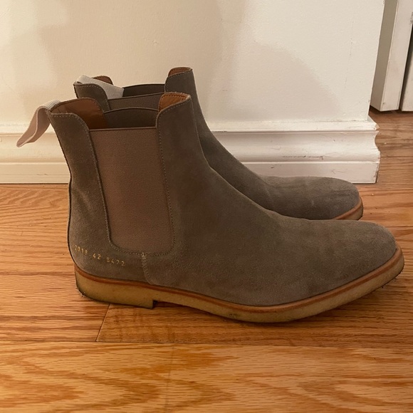 Common Projects Suede Chelsea Boots (size9) - Picture 4 of 5